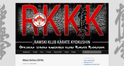 Desktop Screenshot of karaterawa.pl